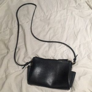 Black Leather Purse